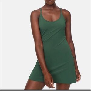 Outdoor Voices Green Activewear Dress
